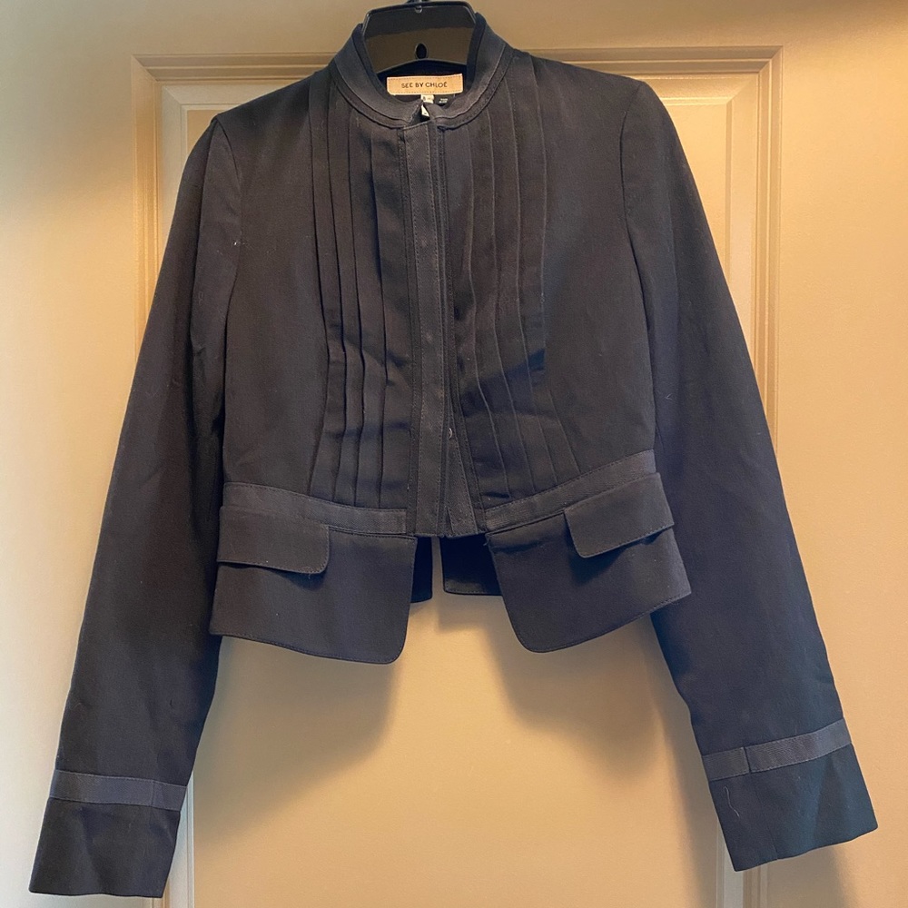 See by Chloe Black Jacket